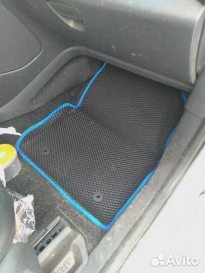 EVA автоковрик. 3D эва коврик. Фольксваген Тигуан
