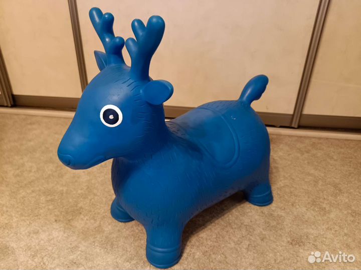 Прыгунок резиновый надувной