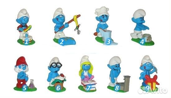 Киндер Смурфы