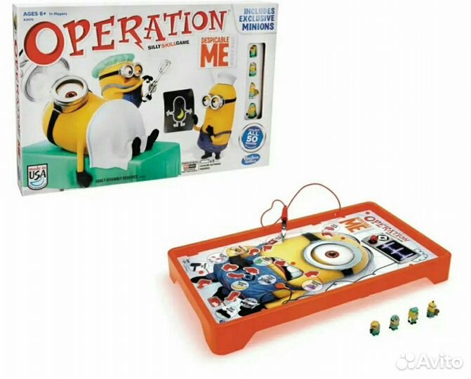 Настольная игра Hasbro Games Операция. Серия Миньо