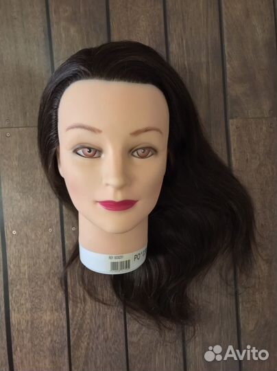 Голова-манекен с натуральными волосами 100проц