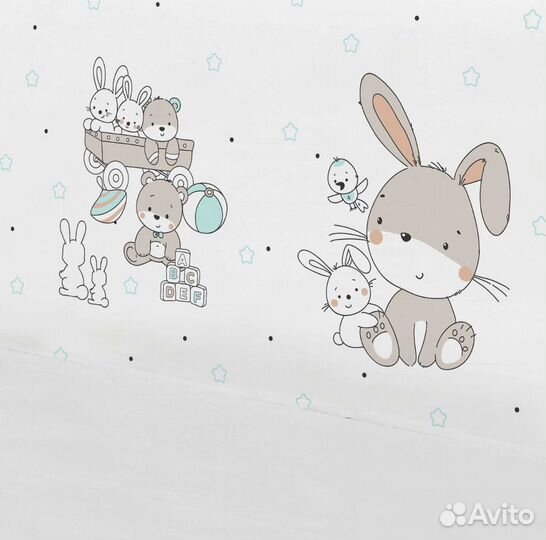 Бортики в детскую кроватку