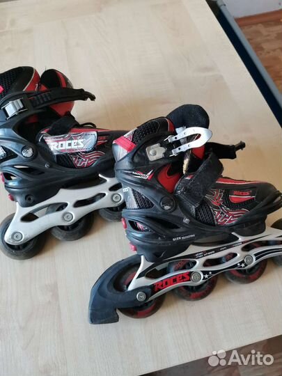 Роликовые коньки детские раздвижные