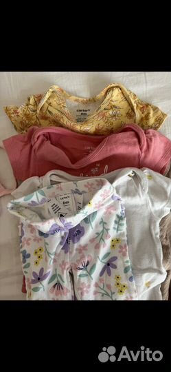 Вещи пакетом на девочку 0-1год