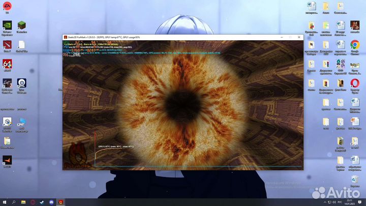 Игровой пк rtx 3070, ryzen 7