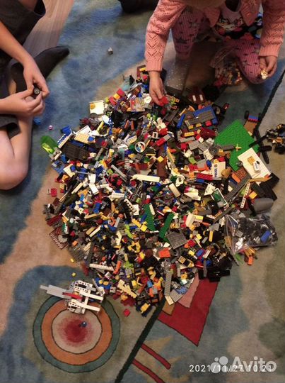 Lego пакетом 4 кг