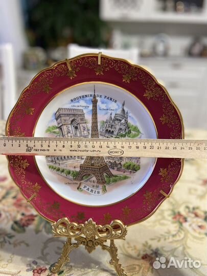 Настенная тарелка Limoges. лимож