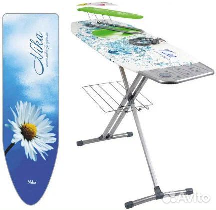 Гладильная доска Nika 8 Н8 напольная, 122.5х40 См