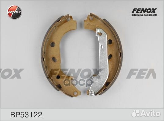 Колодки барабанные fenox BP53122 BP53122 fenox