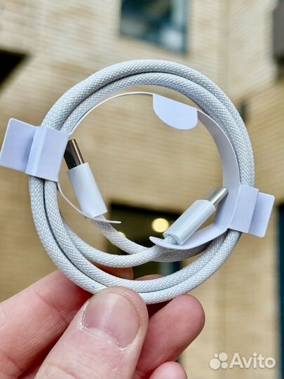 Кабель для iPhone type c плетенный