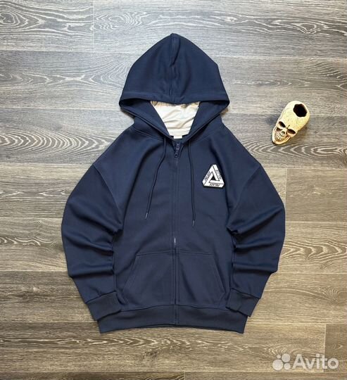 Кофта / Зип Худи Palace С Балаклавой Размеры 46-54