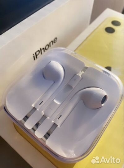 Наушники apple earpods проводные