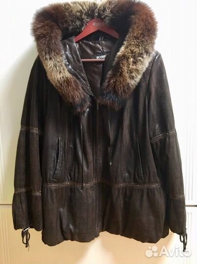 Куртка кожаная демисезон