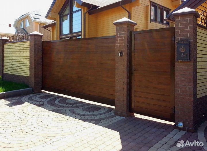Откатные ворота и автоматика для ворот с гарантией