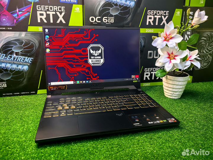 Игровой ноутбук Ryzen 7 7735 / DDR5 / RTX 4060