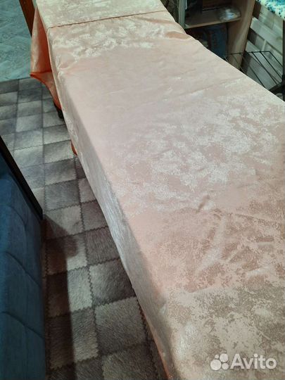 Портьеры в наличии 2шт, тюль белая