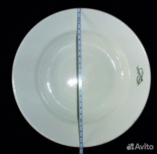 Редкая тарелка глубокая зик Общепит СССР Винтаж