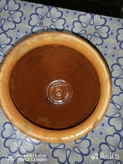 Старинный горшок крынка