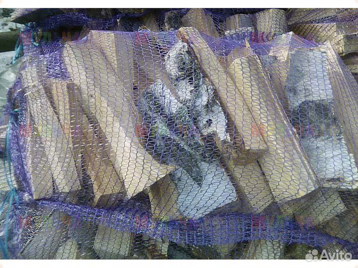 Березовые дрова в мешках