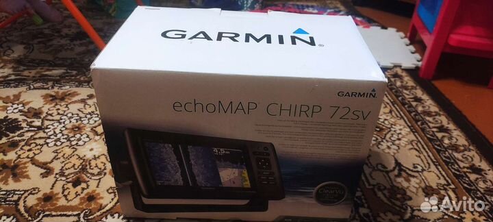 Эхолот garmin echomap chirp 72 sv