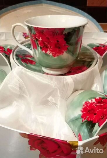 Чайный сервиз новый