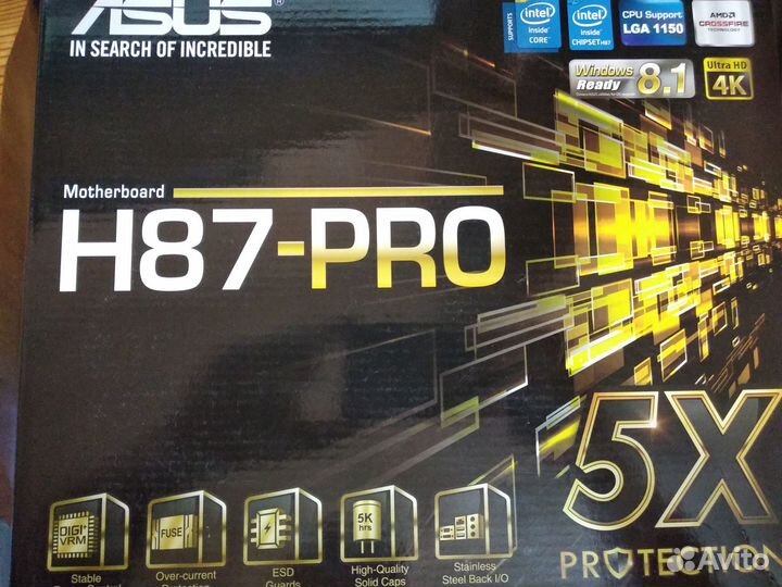 Материнская плата 1155 с процессором i5