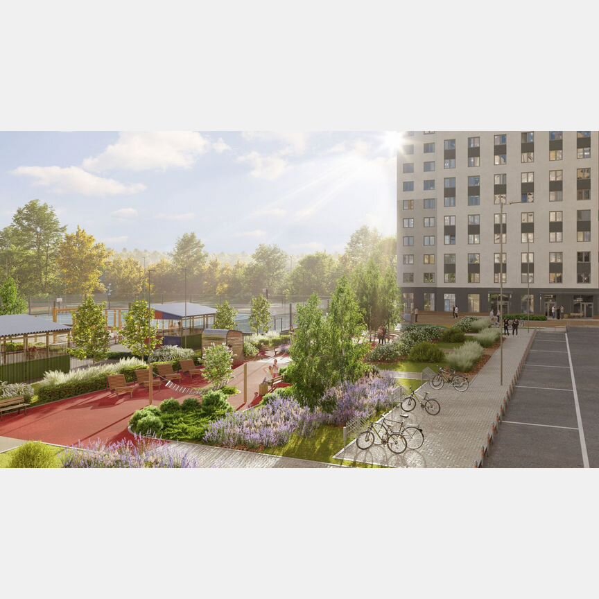 2-к. квартира, 54,1 м², 5/21 эт.
