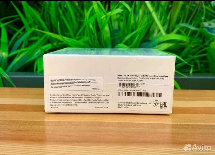 Беспроводные наушники apple airpods pro премиум