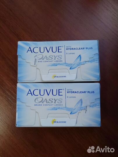 Линзы контактные acuvue oasys двухнедельные