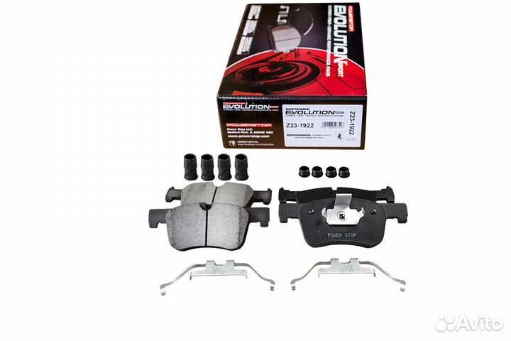 Передние колодки PowerStop Z23 на BMW