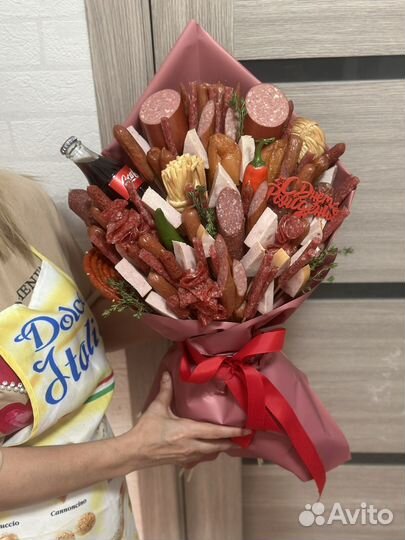 Съедобные букеты для мужчин