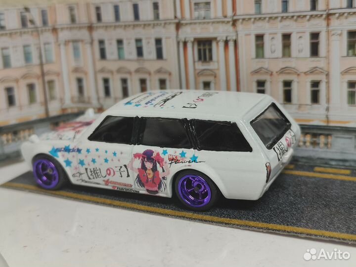 Hot wheels Datsun 510 wagon custom
