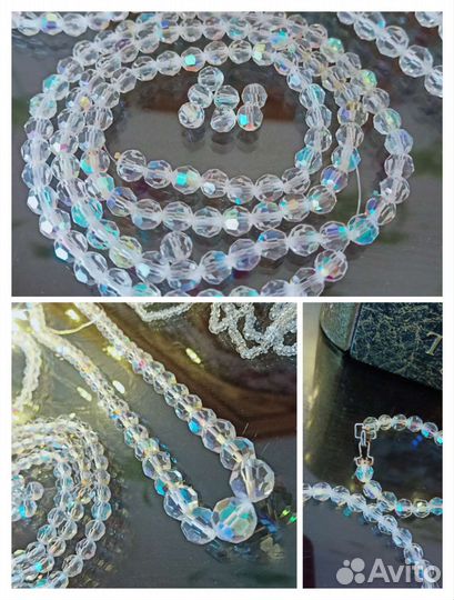 Бусы, бусины, бисер, броши, кольцо винтаж, ретро