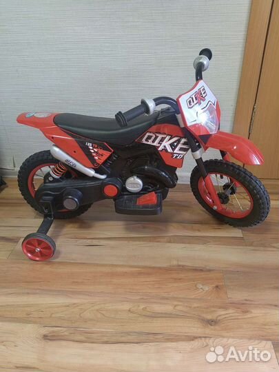 Детский мотоцикл на аккумуляторе бу