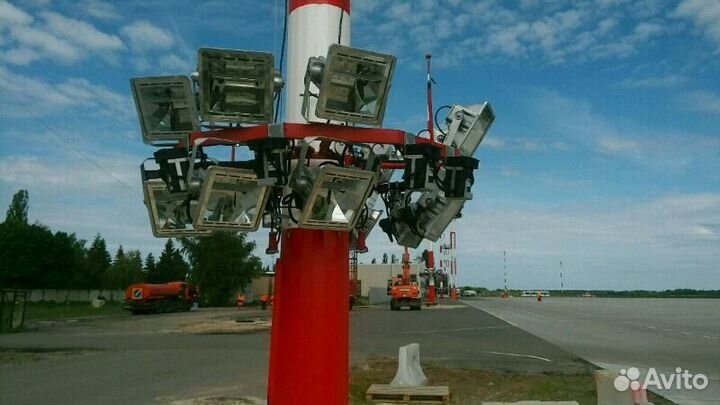 Монтаж высокомачтовых опор