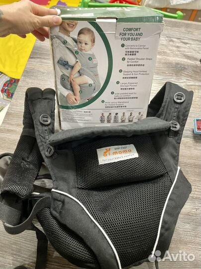 Эрго рюкзак хипсит aimama