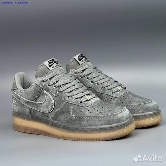 Кроссовки Nike Air Force 1 Серые (Арт.29811)