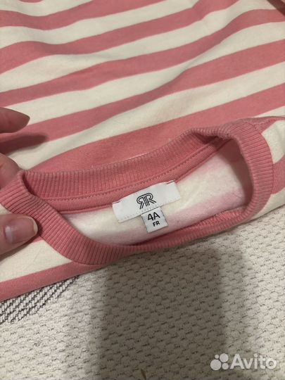 Плате теплое для девочки 104-110