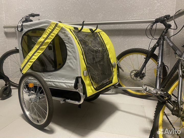 Велосипедный прицеп для домашних животных beifeite