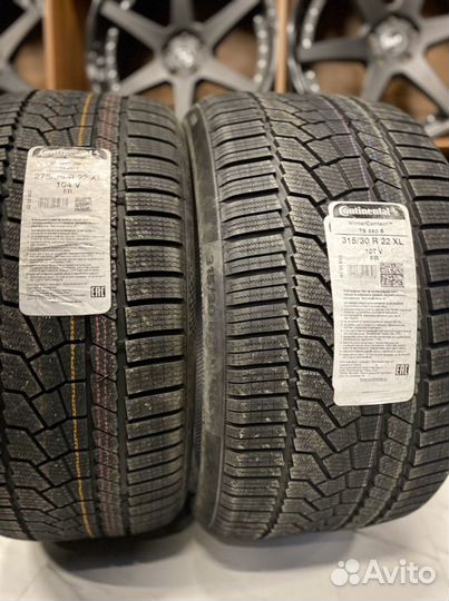 Continental ContiWinterContact TS 860S 275/35 R22 и 315/30 R22