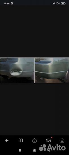 Ремонт и покраска бамперов