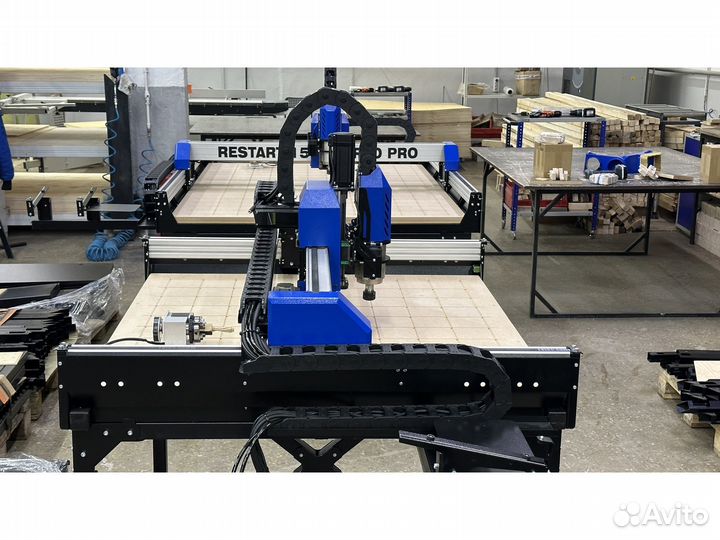 Фрезерный станок с чпу Restart 800 servo PRO