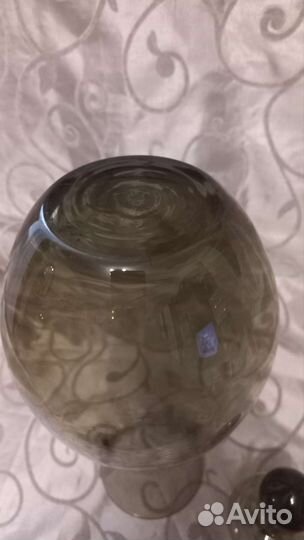 Графин цветное стекло СССР