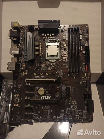 Материнская плата с процессором i5 8400