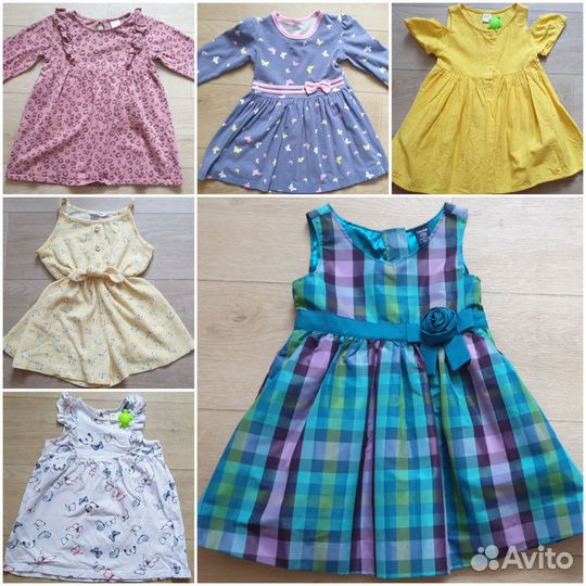 Платья для девочки 86