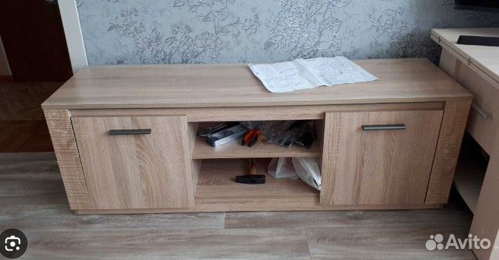 Новая тумба под тв 1400х410