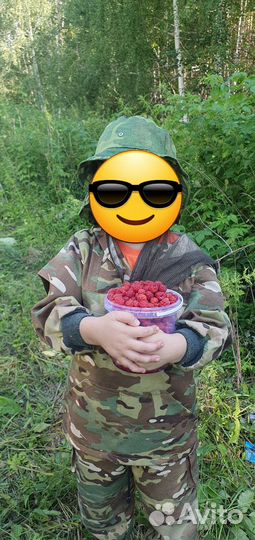 Камуфляжный костюм детский