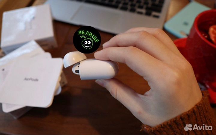 Airpods 2 (новые, гарантия, бонус чехол)