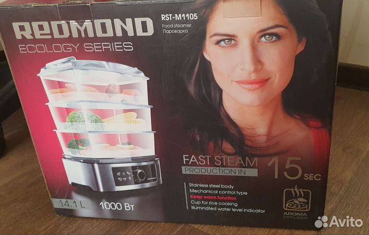 Пароварка redmond RST-M1105