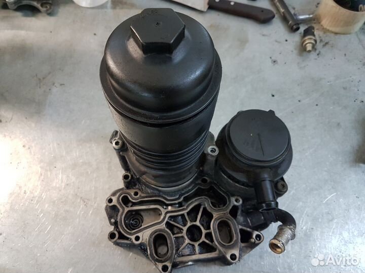 Кронштейн масляного фильтра Audi Q7, A6 С6 3,0tdi